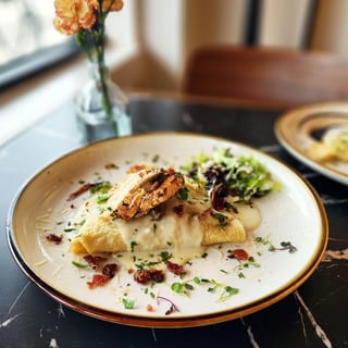 Crème De Poulet Crêpe