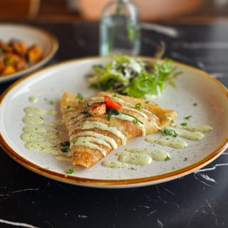Southwestern Salmon Crêpe