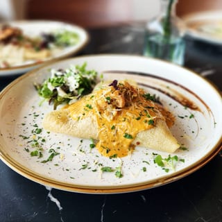 Lobster & Shrimp Crêpe